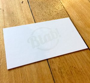 Blab Media Business Cards
